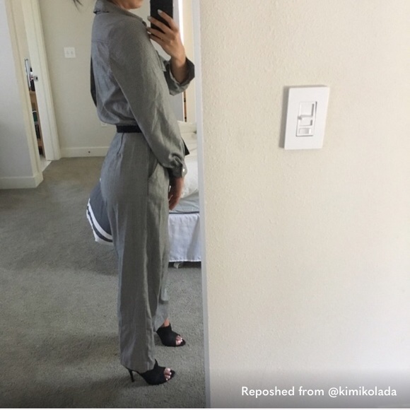 Vintage houndstooth jumpsuit - Picture 2 of 11